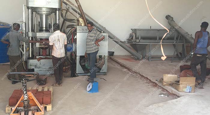 an set up animal lick briquette plant in Kenya