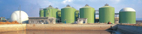 big biogas tanks