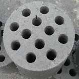 sawdust briquette made by stamping briquette machine