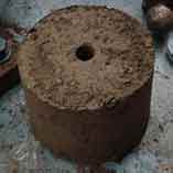 sawdust pellet made by stamping briquette machine