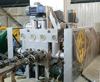 double output sawdust log briquette maker