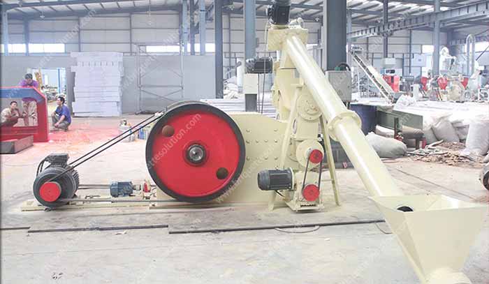 stamping briquette single machine show