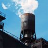 steel plant chimney exhaust emissions