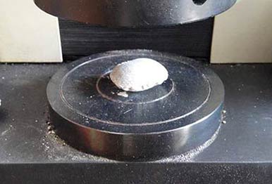 briquette strengh testing -1